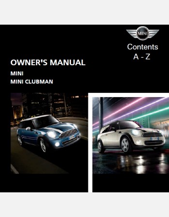 mini cooper 2012 owners manual